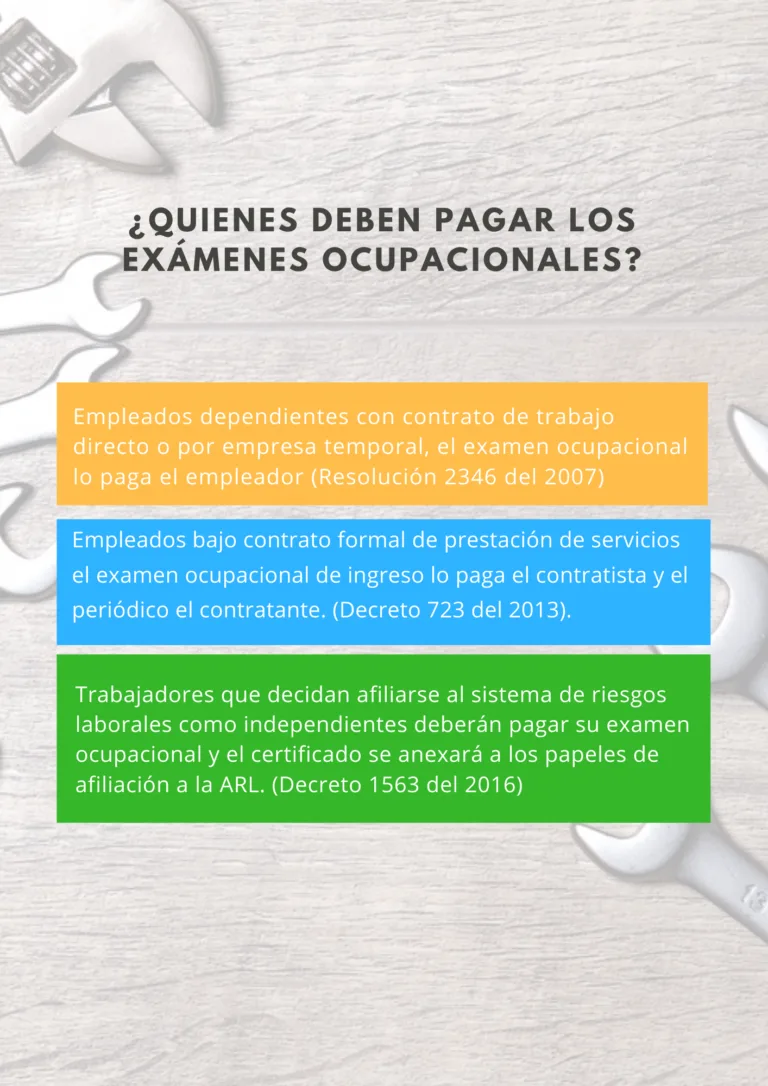 examen medico laboral