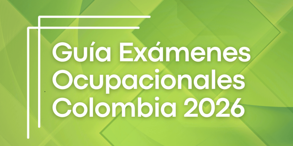 Portada de la Guía Exámenes Ocupacionales Colombia 2026, un documento educativo de Forjar Salud sobre evaluaciones médicas ocupacionales, normativa vigente y telemedicina en Colombia.